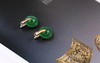 纯料之美｜收藏级满绿平安扣耳环 商品缩略图2