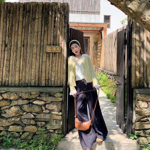 <曾小咸推荐>2.8现货秒杀 ！微信超特价！蕾丝花边毛衣开衫 日常189.99 立减90 秒杀99.99！！ 商品图3