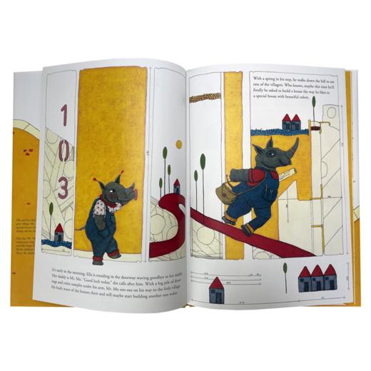 The Wall of Mr. Mo 原版英文儿童绘本 商品图1