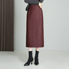 MYX-KDFY-S666-Y高腰直筒半身裙女秋冬季裙子2024年新款时尚开衩气质包臀一步裙 商品缩略图0