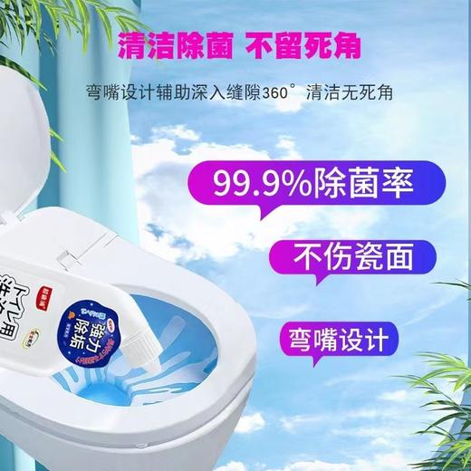马桶洁厕液卫生间花香洁厕液家用强效去黄除垢异味厕所除臭洁厕灵 商品图2