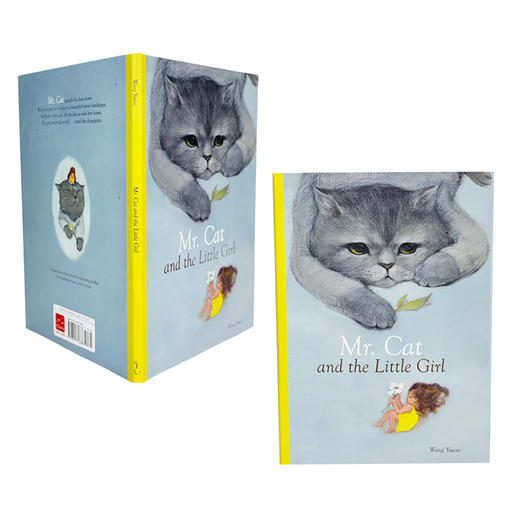 Mr. Cat and the little Girl 适合5岁+友谊情商逆商英文绘本 商品图0