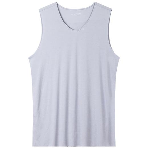 【零碳莫代尔】SCHIESSER德国舒雅男士零碳莫代尔加薄绒随型裁面料背心 秋冬打底保暖背心35/23841V 商品图7