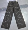 Z1喷漆涂鸦阔腿工装裤40710秋装 秋季 008323552501 商品缩略图6