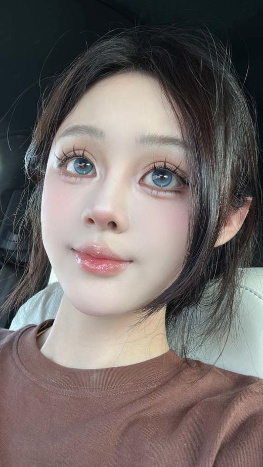 lunarcon 日抛美瞳 维多椰蓝 直径14.2mm 商品图2