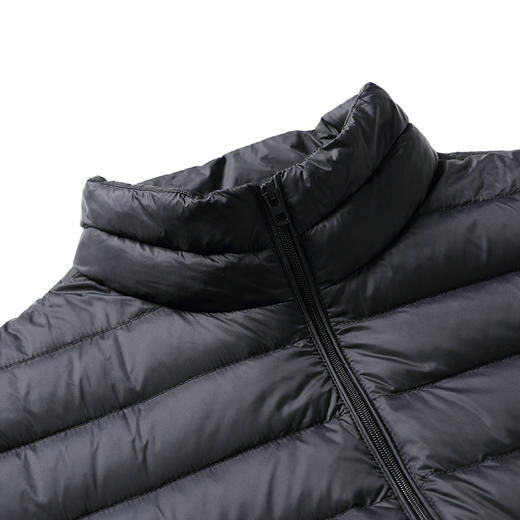 【新款DKP】大依优型大码轻薄立领羽绒服男士加肥加大码保暖上衣胖子外套 商品图5