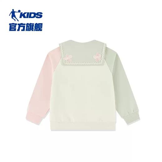 【自营】QIAODAN KIDS/乔丹儿童  乔丹童装女童外套宝宝春秋装2024新款小童洋气开衫上衣 T9437212 商品图2