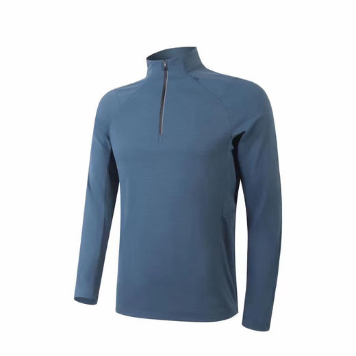 lulu 2024秋季新款 Surge Warm 男士运动立领半拉链长袖T恤 Z-12001 商品图5