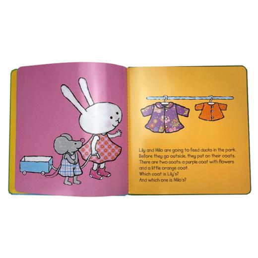 Lily&Milo系列 图书适合2岁+语言开发探索情商培养英文绘本 商品图4