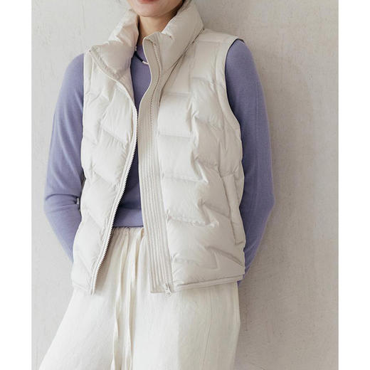 Y4Q9MJ951【钰米】秋冬款立领鹅绒背心马甲 商品图0