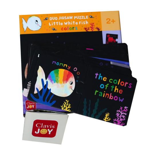 定制精美周边Lily&小白鱼&凯文单词数字事物配对认知卡 商品图2