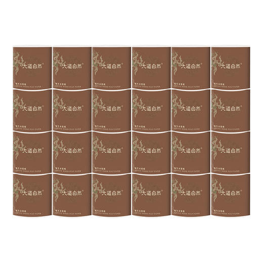 闽宁镇大道自然原木卷筒纸（24卷/箱）--佰兴制BX50-2408 商品图3