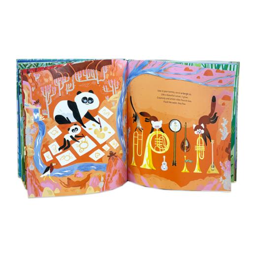 Rainbow Panda 原版英文儿童绘本 商品图2