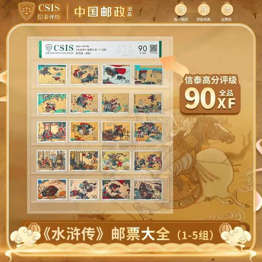 中国金币丨四大名著邮票大全 商品图3