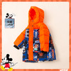 迪士尼【加厚保暖】冬季新品男童撞色中长款羽绒服婴幼儿连帽外套224DS0787 商品缩略图5