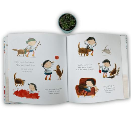 Dreaming of Mocha适合3岁+情商开发德商培养动物陪伴英文绘本 商品图4