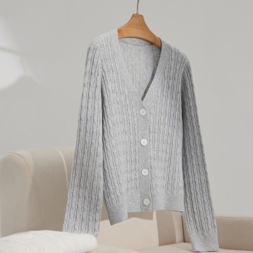 【商场同款】麦檬春秋毛衫开衫5F1931321 商品图3