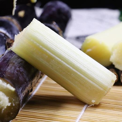 【超好吃！新鲜广西黑皮甘蔗】大自然的馈赠，一口咬下去饱满多汁，鲜甜四溢，果肉米白通透诱人，清甜不腻，当季水果特产整箱水果甜柑果蔗L 商品图2