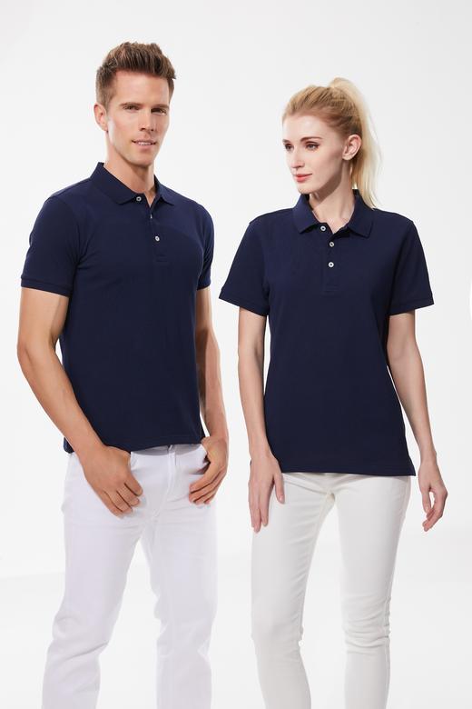 赤兔嗨购冰氧呼吸棉POLO衫商务休男女同款24年新品正肩短袖99819 商品图1