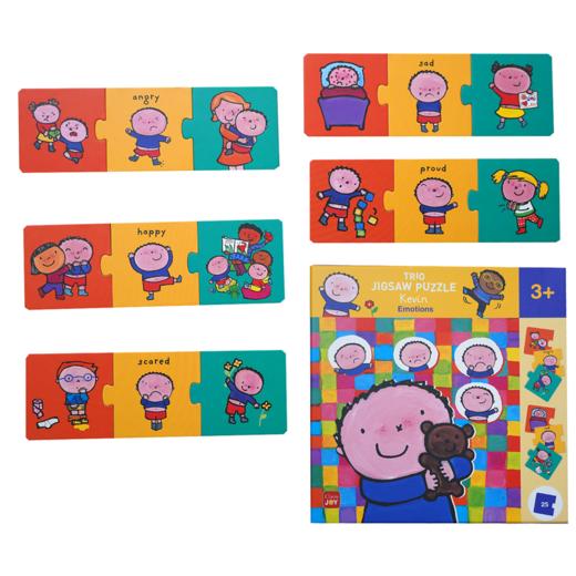 定制精美周边Lily&小白鱼&凯文单词数字事物配对认知卡 商品图1