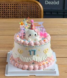 kitty猫R款蛋糕 （需提前4天下单）