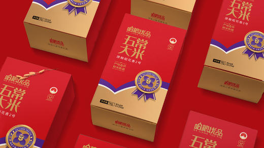 哈粮优选5kg红色大米礼盒（1kg x 5） 商品图2