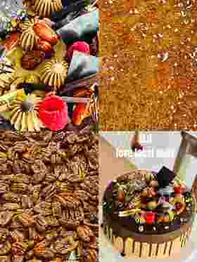 【经典升级】咖啡坚果2.0升级版（水果根据季节变换哦）·奶油蛋糕