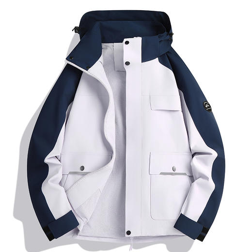 【精选】01E STATION男女同款户外潮流风衣2568 面料舒适 时尚百搭 商品图1