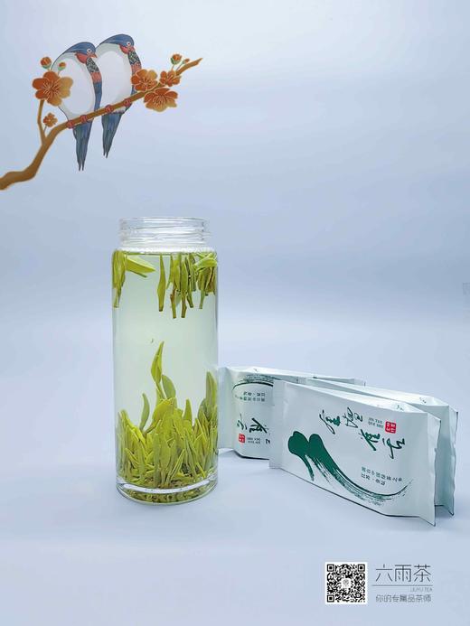 金坛雀舌常州特产原产地绿茶雀舌茶早春绿茶独芽站苞精品礼盒小泡袋装 120克×2条盒装共 240克 商品图7