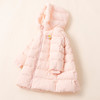 迪士尼【保暖中长款】冬季女童甜美保暖羽绒外套婴幼儿外出服厚224DS0791 商品缩略图4