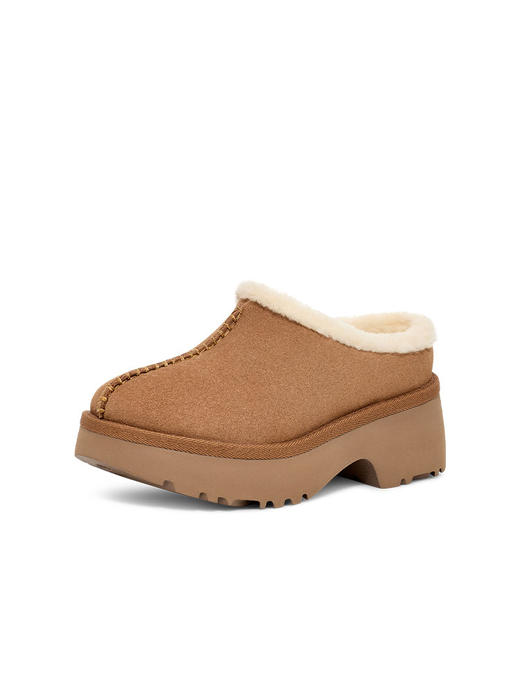 UGG 秋季新款女士舒适时尚纯色厚底包头一脚蹬休闲人鱼拖 商品图0