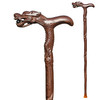 鸡翅木拐棍龙头老人拐杖防滑拐棍实木高端红木老年人送父母礼品 中老年健康养生 商品缩略图4