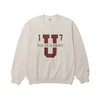 U17 U_Logo印花圆领卫衣 米黄色 商品缩略图0