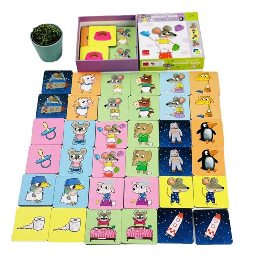 凯文&小老鼠 同款周边 精美亲子儿童益智思维训练游戏记忆卡牌 商品图6