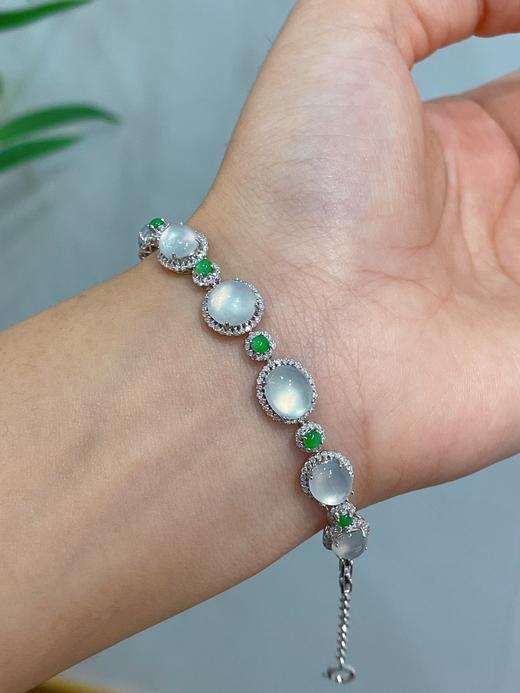 高冰翡翠手链 商品图0