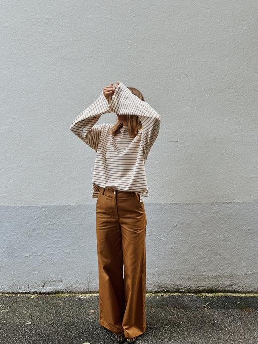 Ginette Garde MARCEL 长袖T-卡其条纹 商品图2