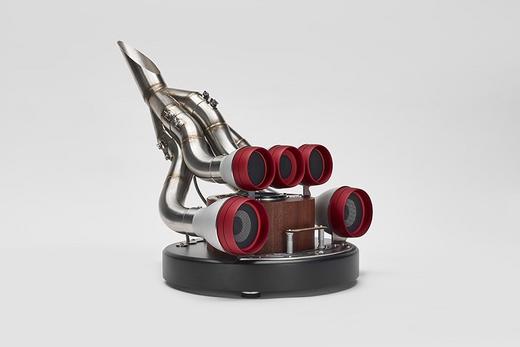 IXOOST XiLO 意大利手工制造家用桌面蓝牙音箱尾气管道立体声音响 商品图2