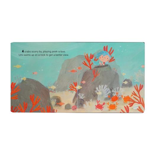The Mermaid Counting Book适合3岁+语言开发日常生活英文绘本 商品图3