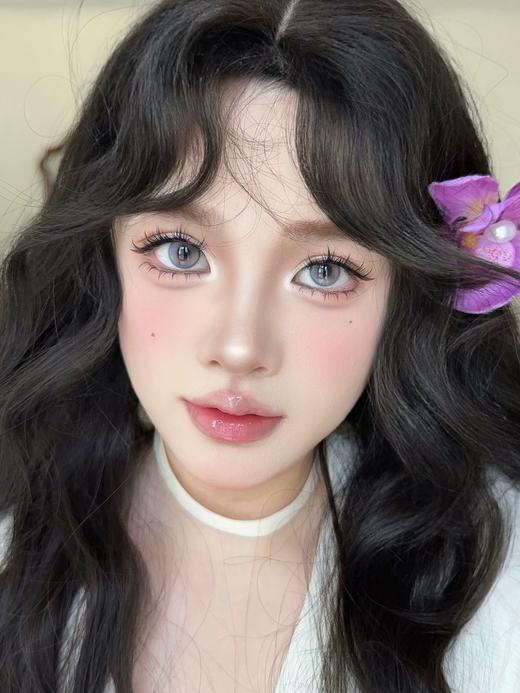 Toastnomi旗下 ·葡萄汁&纯净水&荣耀水晶｜14.2mm白狮参考着色中大直径  日抛 商品图4