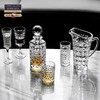 【样品特惠5.5折，仅1套，无货退款】捷克进口BOHEMIA 水晶玻璃威士忌烈酒杯洋酒杯果汁杯创意啤酒杯子钻石威士忌套装1樽6杯 商品缩略图3