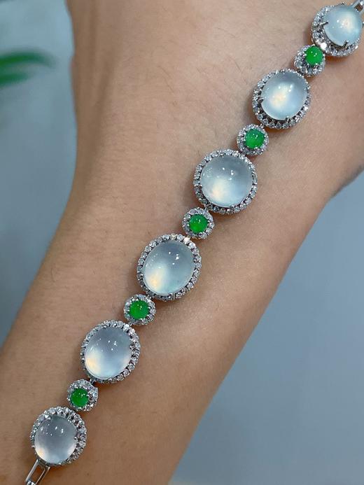 高冰翡翠手链 商品图2