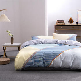 【小家电】水星家纺全棉印花四件套集色时光 HF