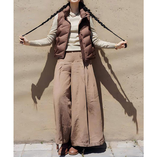 Y4Q9MJ951【钰米】秋冬款立领鹅绒背心马甲 商品图3