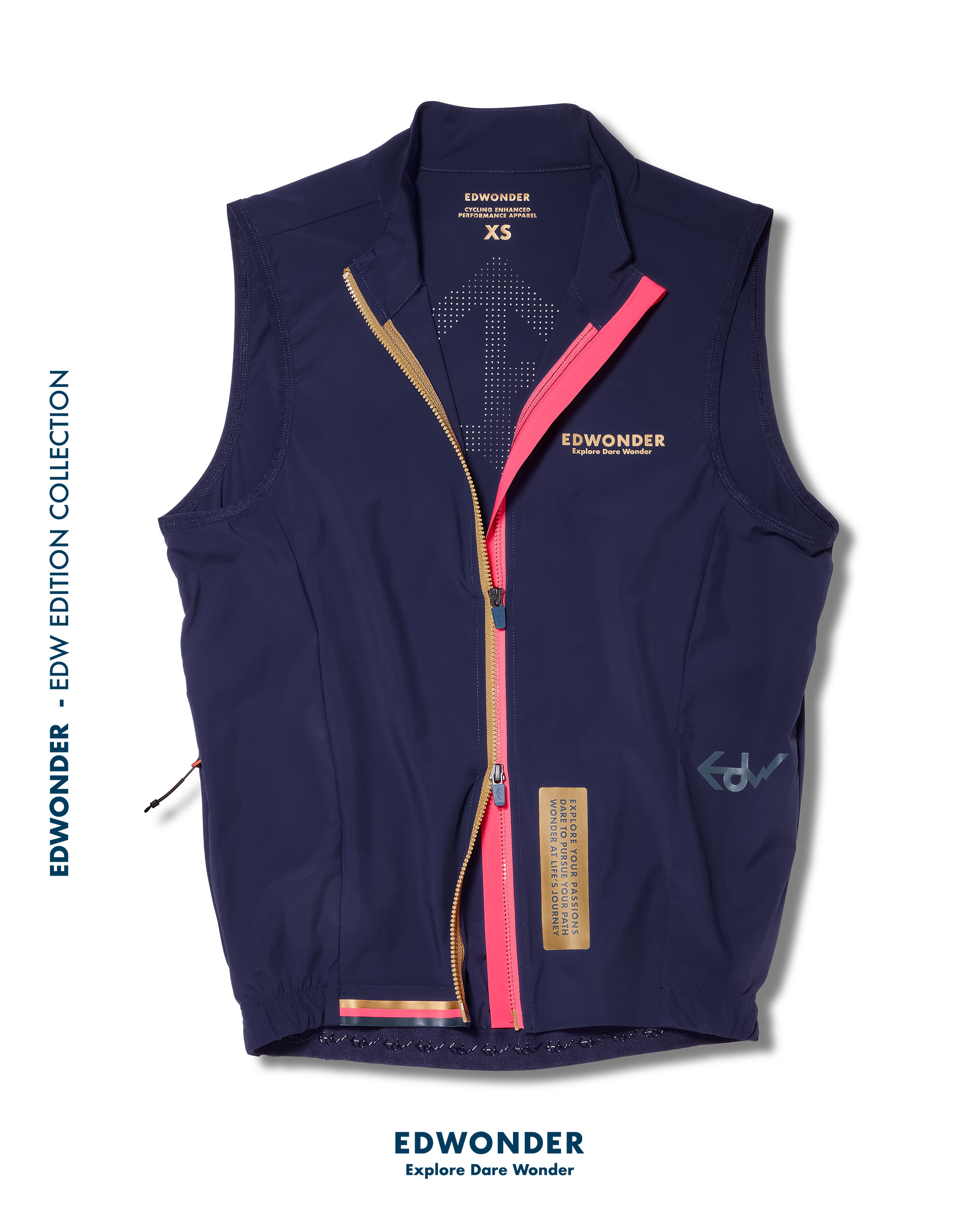 EdW超轻(男)骑行背心-海狼蓝Vest