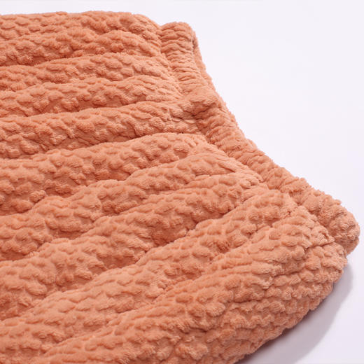 都市丽人睡衣夹棉系列长袖家居服法兰绒烂花夹棉加厚女士夹棉套装LHT1Q8 商品图8