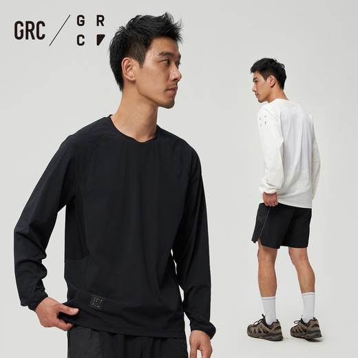 GRC桀骜无尽新款春秋季通勤透气速干隐藏反光线骑行长袖男女款 商品图3