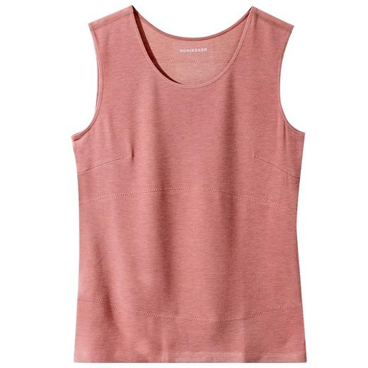 【蚕丝羊绒双面绒】SCHIESSER德国舒雅女士加绒发热背心 前后双层加厚打底背心保暖衣 最大尺码XXL 30/23832V 商品图6