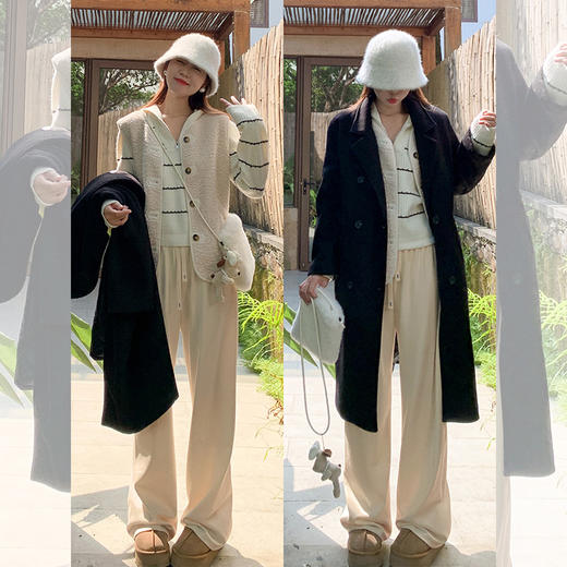 <曾小咸推荐>现货秒杀 ！微信超特价！撞色边马甲外套 日常159.99 立减60 秒杀99.99！！拉链针织衫  秒杀89.99！！ 商品图4