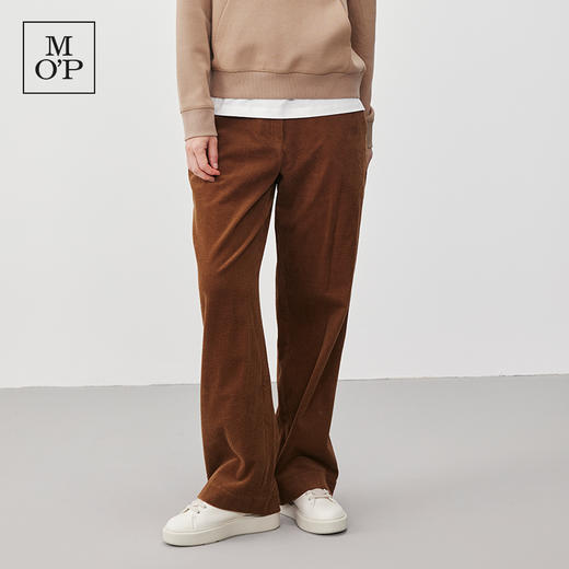Marc O'Polo/MOP灯芯绒直筒裤 商品图0