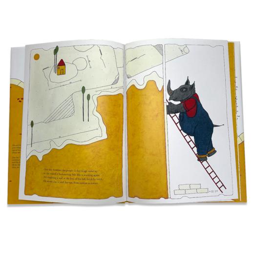 The Wall of Mr. Mo 原版英文儿童绘本 商品图2